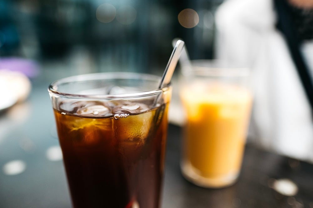 Cold brew coffee replacing soft drink