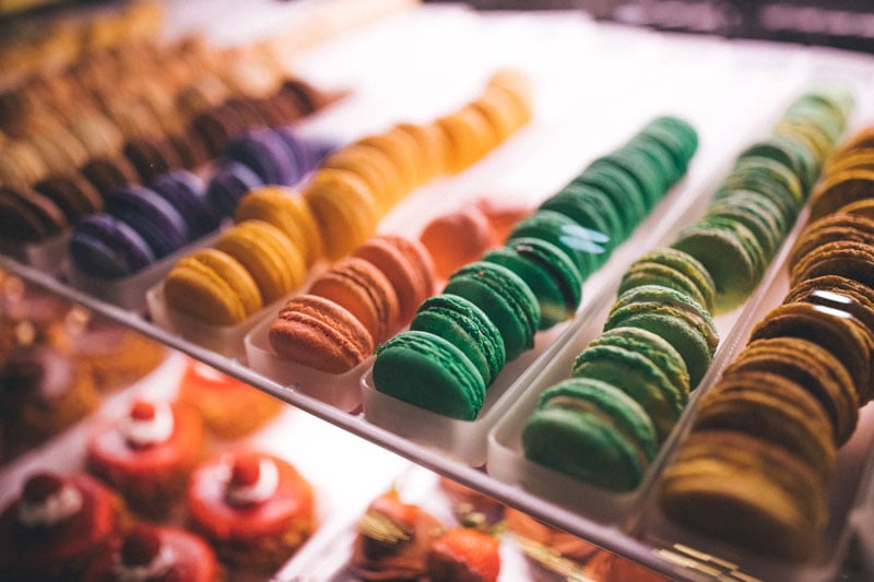 testing macaroons in a product clinic